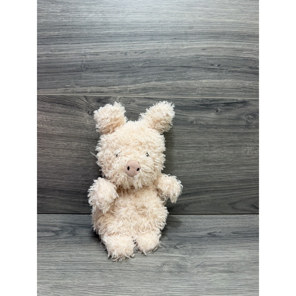 Jellycat London Little Pig Pink Plush Stuffed Animal Fluffy Soft Rare Adorable